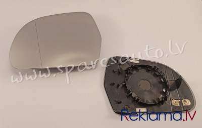 1332541M - 4F0857535AF heated, aspherical, chromed L - Spoguļa Stikls Ar Pamatni - AUDI A4/S4  B8 (2 Rīga - foto 1