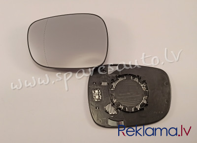 2060546E - OE 51162991659 09->12, heated, aspherical, chrome 2 pin L - Spoguļa Stikls Ar Pamatni - B Rīga - foto 1