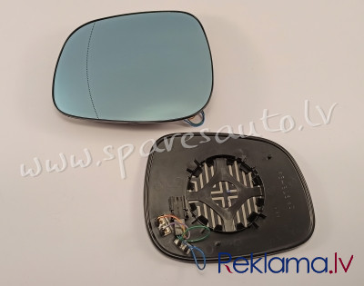 2060555E - 51162991664 09->12, heated, aspherical, blue 4 PIN R - Spoguļa Stikls Ar Pamatni - BMW X1 Rīga - foto 1