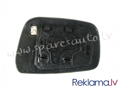 2782545E - 96366EB11A heated, convex, chrome L - Spoguļa Stikls Ar Pamatni - NISSAN PATHFINDER (2005 Rīga - foto 1