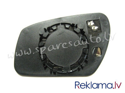 3202556E - 6412392; 1363672; 6S6117K740AA heated, convex, chrome R - Spoguļa Stikls Ar Pamatni - FOR Rīga - foto 1