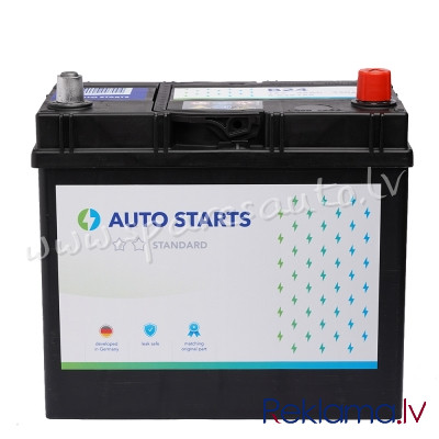 5-545155 - Akumulators AUTO STARTS STANDARD 12V 45Ah JIS =B31 330A (EN) 238x129x227 0/3  ar polu ada Rīga - foto 1