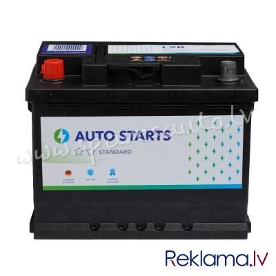 5-560127 - Akumulators AUTO STARTS 12V 60Ah 520A (EN) 242x175x190 1/1 - Akumulators - UNSORTED AKUMU Rīga - foto 1