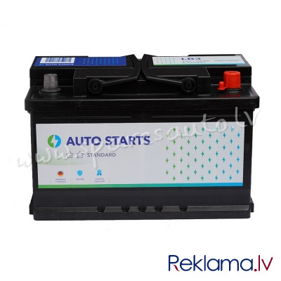 5-572409 - Akumulators AUTO STARTS STANDARD 12V 72Ah, 680A (EN) 278x175x175 0/1 - Akumulators - UNSO Rīga - foto 1
