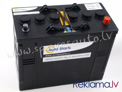 5-625012 - Kravas a/m akumulators AUTO STARTS HEAVY DUTY 12V 125Ah 720A (EN) 349x175x290 0/1 - Akumu Рига - изображение 1
