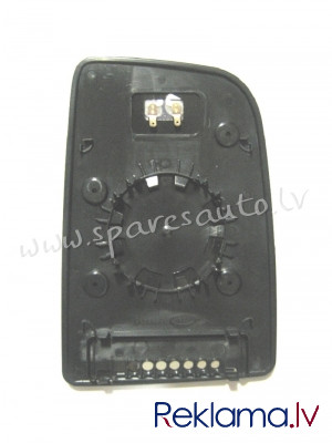 5065549E - 6431994; 002-811-5233 heated, convex, chrome, w/small ring bracket L - Spoguļa Stikls Ar  Rīga - foto 1