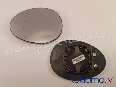 5102545E - 51162755625 heated, aspherical, chrome, 06-> L - Spoguļa Stikls Ar Pamatni - MINI COOPER  Рига - изображение 1