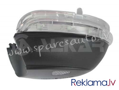 6201133 - OEM 3C8949101A; 3C8949101E w/cover, with courtesy light L - Sānu Spoguļa Virziena Rādītājs Rīga - foto 1