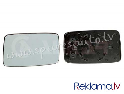 6401125 - 1H1857521; 6K1857521J; 6K1857521L flat, chrome L - Spoguļa Stikls Ar Pamatni - VW GOLF III Рига - изображение 1
