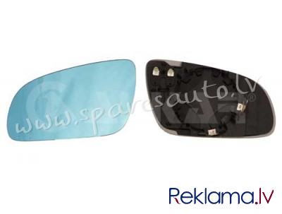 6411788 - 4E0857535E 02->07, heated, aspherical, blue L - Spoguļa Stikls Ar Pamatni - AUDI A8  D3 (2 Rīga - foto 1