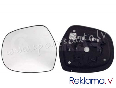 6431037 - heated, convex, chrome L - Spoguļa Stikls Ar Pamatni - TOYOTA LAND CRUISER FJ120 (2002-200 Rīga - foto 1