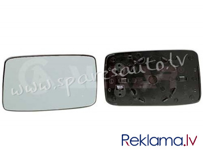 6432125 - 6432125; 1H1857522A; 6K1857522D heated, convex, chrome R - Spoguļa Stikls Ar Pamatni - VW  Рига - изображение 1