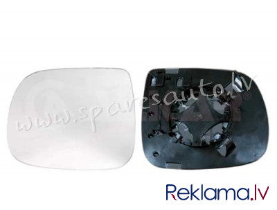 6432794 - heated, convex, chromed R - Spoguļa Stikls Ar Pamatni - AUDI Q7  4L (2010-2015) Рига - изображение 1