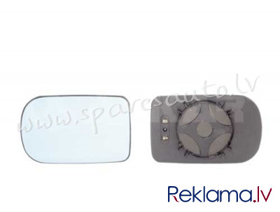 6432844 - 51168119724; 51168165110 heated, convex, blue R - Spoguļa Stikls Ar Pamatni - BMW 5  E39 ( Rīga - foto 1