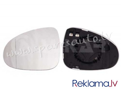 6471145 - heated, aspherical, chrome L - Spoguļa Stikls Ar Pamatni - VW TOUAREG  7P5 (2010-2014) Rīga - foto 1