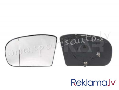 6471534 - 6471534; 2038100121 heated, aspherical, chrome L - Spoguļa Stikls Ar Pamatni - MERCEDES C- Рига - изображение 1