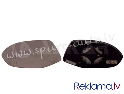 6471787 - heated, aspherical, chromed L - Spoguļa Stikls Ar Pamatni - AUDI A7  4G (2010-2014) Рига - изображение 1