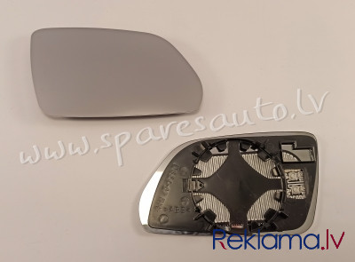 6922556E - 6412111; 1Z1857522F; 6Q0857522K heated, convex, chrome R - Spoguļa Stikls Ar Pamatni - SK Rīga - foto 1