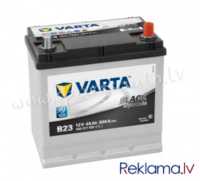 7-545077 - Akumulators VARTA BLACK DYNAMIC B23 12V 45Ah 300A (EN) 219x135x225 0/1 - Akumulators - UN Рига - изображение 1