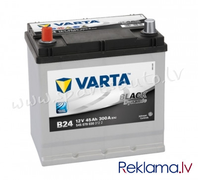 7-545079 - Akumulators VARTA BLACK DYNAMIC B24 12V 45Ah 300A (EN) 219x135x225 1/1 - Akumulators - UN Рига - изображение 1