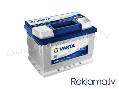 7-560409 - Akumulators VARTA BLUE DYNAMIC D59 12V 60Ah 540A (EN) 242x175x175 0/1 - Akumulators - UNS Рига - изображение 1