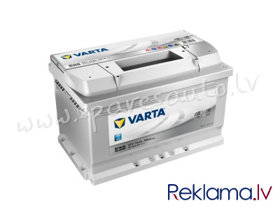 7-574402 - Akumulators VARTA SILVER DYNAMIC E38 12V 74Ah 750A (EN) 278x175x175 0/1 - Akumulators - U Рига - изображение 1