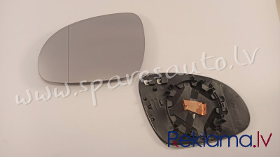 9513545E - 1K0857521; 3C0857521; 5M0857521C; 7M3857521F heated, aspherical, chrome L - Spoguļa Stikl Rīga - foto 1