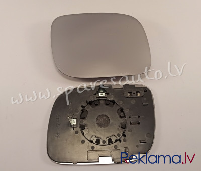 9580555E - OEM 7L6857522 heated, convex, chrome R - Spoguļa Stikls Ar Pamatni - VW TOUAREG (2002-200 Rīga - foto 1