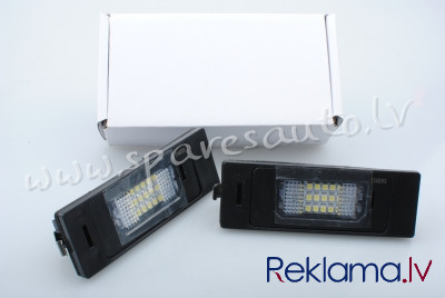 CLP003 - LED license plate light LD-16Z Car Model: BMW 1er E87,BMW 1er E81,BMW 1er E82 Coupe,BMW 1er Rīga - foto 1