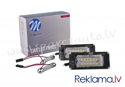 CLP042 - LED license plate light LP-R56 18xSMD2835 - NO E-MARK - Numura Apgaismojums Led - UNSORTED  Rīga - foto 1