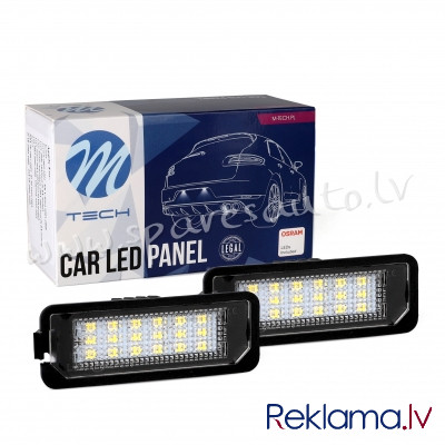CLP103 - LED license plate light VW GOLF6 18SMD - Numura Apgaismojums Led - UNSORTED LICENSE PLATE L Rīga - foto 1
