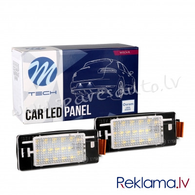 CLP111 - LED license plate light OPEL Vetra C 18SMD - Numura Apgaismojums Led - UNSORTED LICENSE PLA Рига - изображение 1