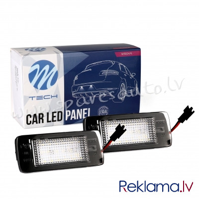 CLP112 - LED license plate light OPEL Astra J 18SMD - Numura Apgaismojums Led - UNSORTED LICENSE PLA Рига - изображение 1