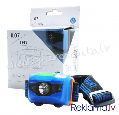 IL07 - Headlamp IL07 M-Tech 3xAAA - Lukturis - UNSORTED INSPECTION LAMPS Rīga - foto 1