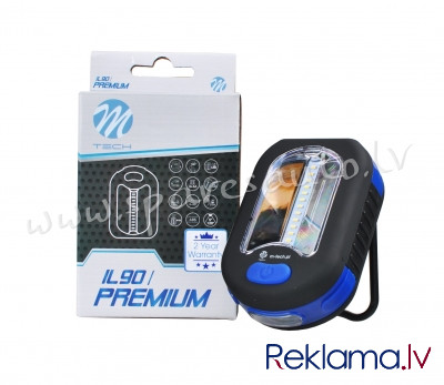IL90 - Inspection lamp 12+3 SMD 3xAA - Lukturis - UNSORTED INSPECTION LAMPS Рига - изображение 1