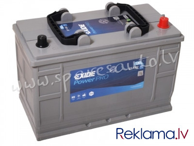 K-EF1202 - Kravas a/m akumulators EXIDE POWER PRO EF1202 12V 120Ah 870A(EN) 349x175x235 0/1 - Akumul Рига - изображение 1