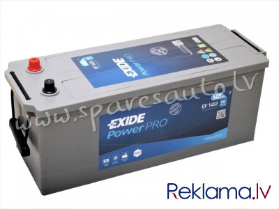 K-EF1453 - Kravas a/m akumulators EXIDE POWER PRO EF1453 12V 145Ah 900A(EN), 513	x189x	223, 	3/	1 -  Рига - изображение 1