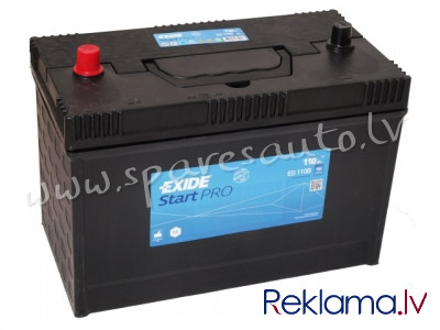 K-EG110B - Akumulators EXIDE START PRO EG110B 12V 110Ah 950A(EN) 330x173x240 9/1 - Akumulators - UNS Рига - изображение 1