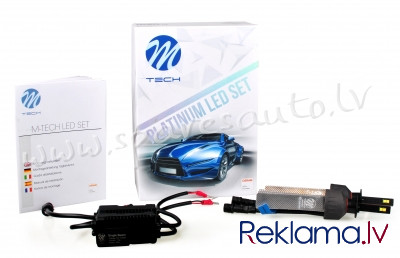 LSO1 - H1 LED SET M-TECH Platinum H1 - Spuldzite Led - UNSORTED LED SET Рига - изображение 1