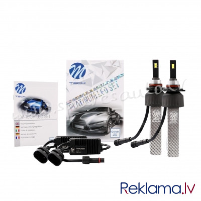 LSO10 - H11 LED SET M-TECH Platinum H11 - Spuldzite Led - UNSORTED LED SET Рига - изображение 1