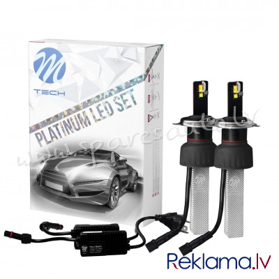 LSO4 - H4 LED SET M-TECH Platinum H4 - Spuldzite Led - UNSORTED LED SET Рига - изображение 1