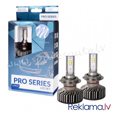 LSPRO7 - H7 LED SET M-TECH Pro New Generation H7 - Spuldzite Led - UNSORTED LED SET Рига - изображение 1