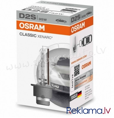 O66240CLC - D2S OSRAM XENARC CLASSIC D2S 66240 - Ksenona Spuldzite D Sērija - UNSORTED XENON BULBS Rīga - foto 1