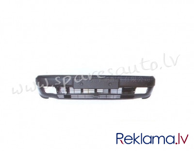 PAD04101BA -  with hole for foglamp, with grille, wtih strip, Black - Priekšējais Bampers - AUDI 100 Rīga - foto 1