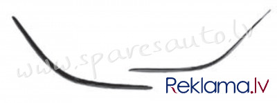 PBZ04024MAR - OE: 220 885 02 74; 2208850274 chromed, (98-02) R - Bampera Moldings - MERCEDES S-KL  W Rīga - foto 1