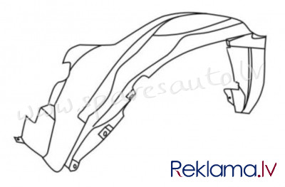 PCR11012AR - 'OEM: 55136228AB' USA, Good quality R - Zem Spārna Detaļa - JEEP GRAND CHEROKEE (1999-2 Рига - изображение 1