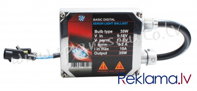 PHCGT - M-TECH Analog Basic Ballast - Ksenona Bloks Universālais - UNSORTED BALLASTS XENON Rīga - foto 1