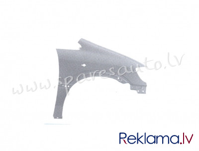 POP10025AR(I) - 'OEM: 1102028' EU, with hole for flasher, Galvanized metal, CZ - Spārns - OPEL ZAFIR Рига - изображение 1