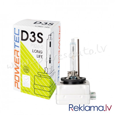 PTZLLD3S - D3S Powertec Long Life D3S 01C - Ksenona Spuldzite D Sērija - UNSORTED XENON BULBS Рига - изображение 1