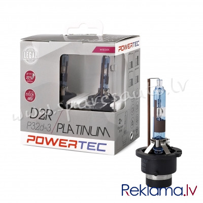 PTZPTD2R-DUO - D2R Powertec Platinum +130% D2R DUO 2pc - Ksenona Spuldzite D Sērija - UNSORTED XENON Рига - изображение 1